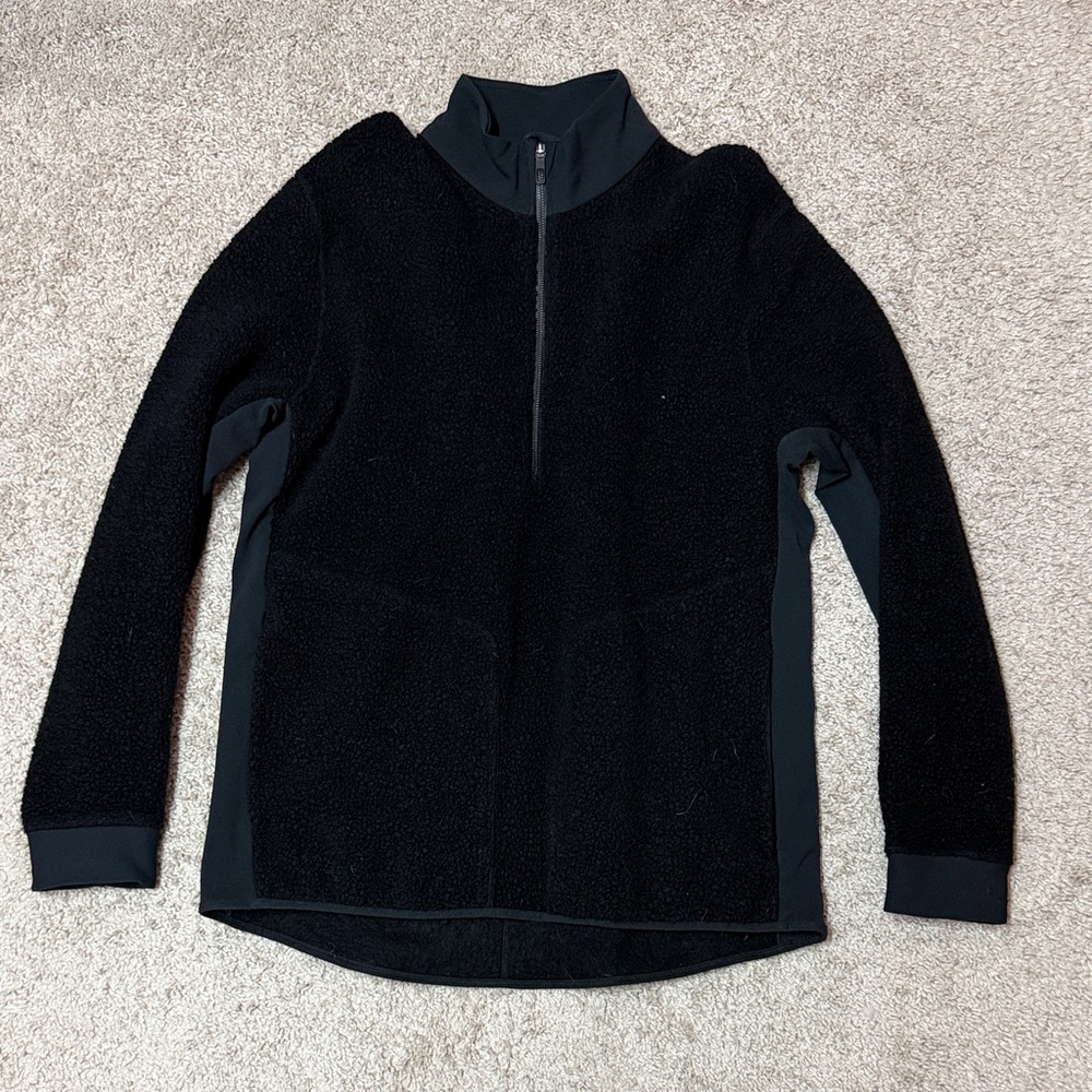 Mens Lululemon Heavy Sherpa Quarter Zip